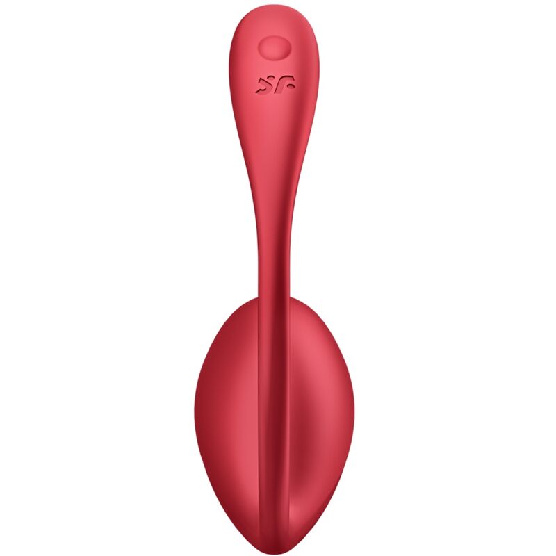 Satisfyer Shiny Petal – Huevo vibrador con mando y app, liso