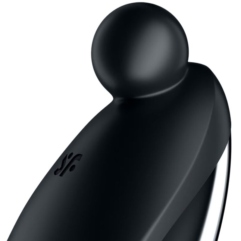 Satisfyer Spot On 2 – Vibrador de clítoris con bola suave – Negro