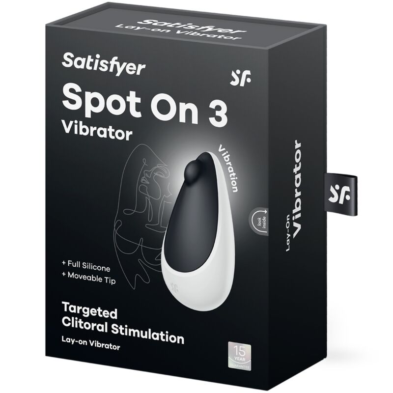 Satisfyer Spot On 3 — Stimulateur clitoridien — Noir