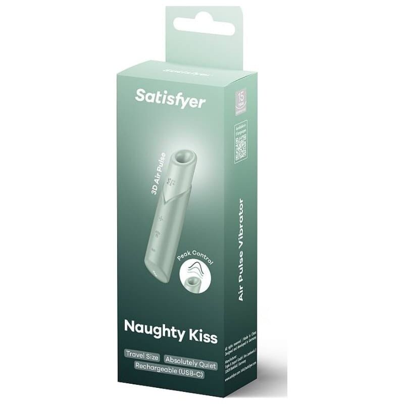 Satisfyer Naughty Kiss — Stimulateur clitoridien magnétique
