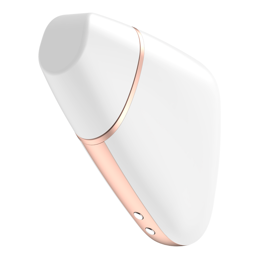 Satisfyer Love Triangle – Druckwellenvibrator mit Vibration und App – Weiß