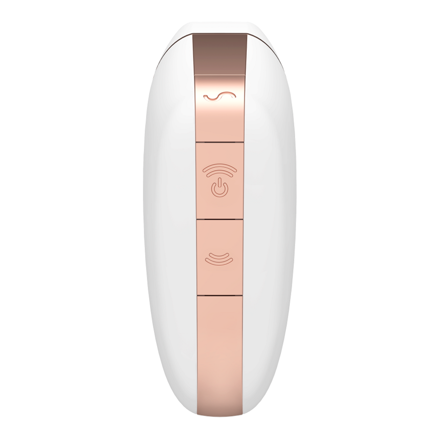 Satisfyer Love Triangle – Druckwellenvibrator mit Vibration und App – Weiß