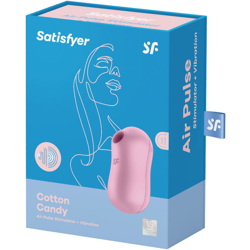 Satisfyer Cotton Candy — Stimulateur clitoridien — Lilas