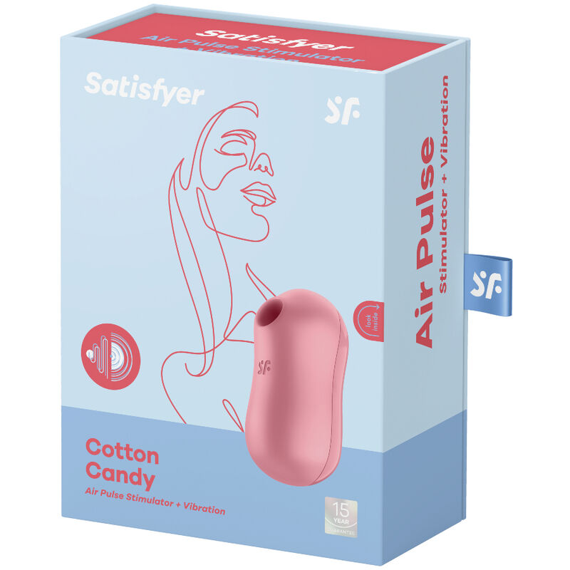 Satisfyer Cotton Candy — Stimulateur clitoridien — Rose
