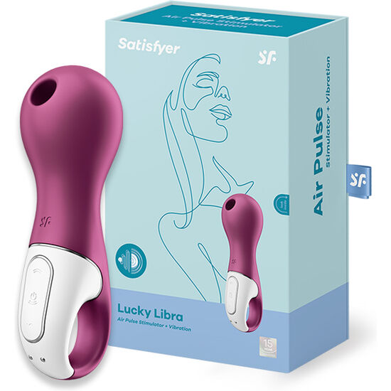 Satisfyer Lucky Libra – Druckwellenvibrator mit offenem Griff