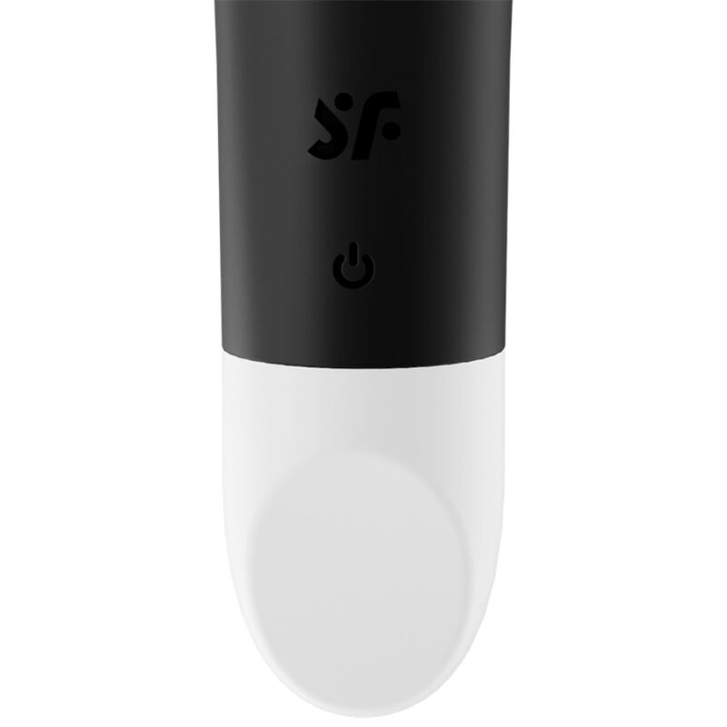 Satisfyer Ultra Power Bullet 2 – Minivibrator mit kurzer Schrägkante – Schwarz