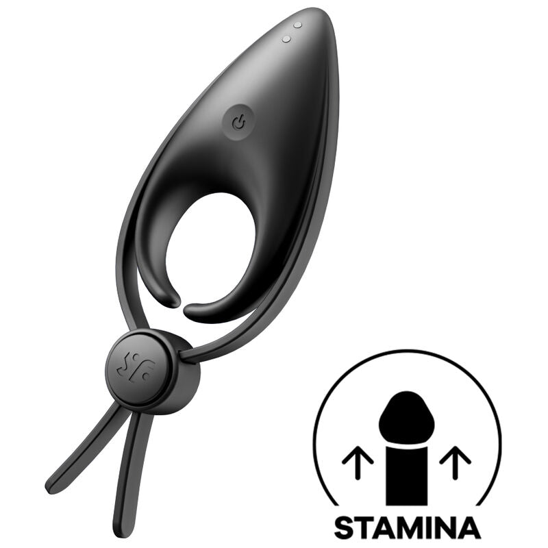 Satisfyer Sniper – Anello fallico vibrante con punta lunga – Nero