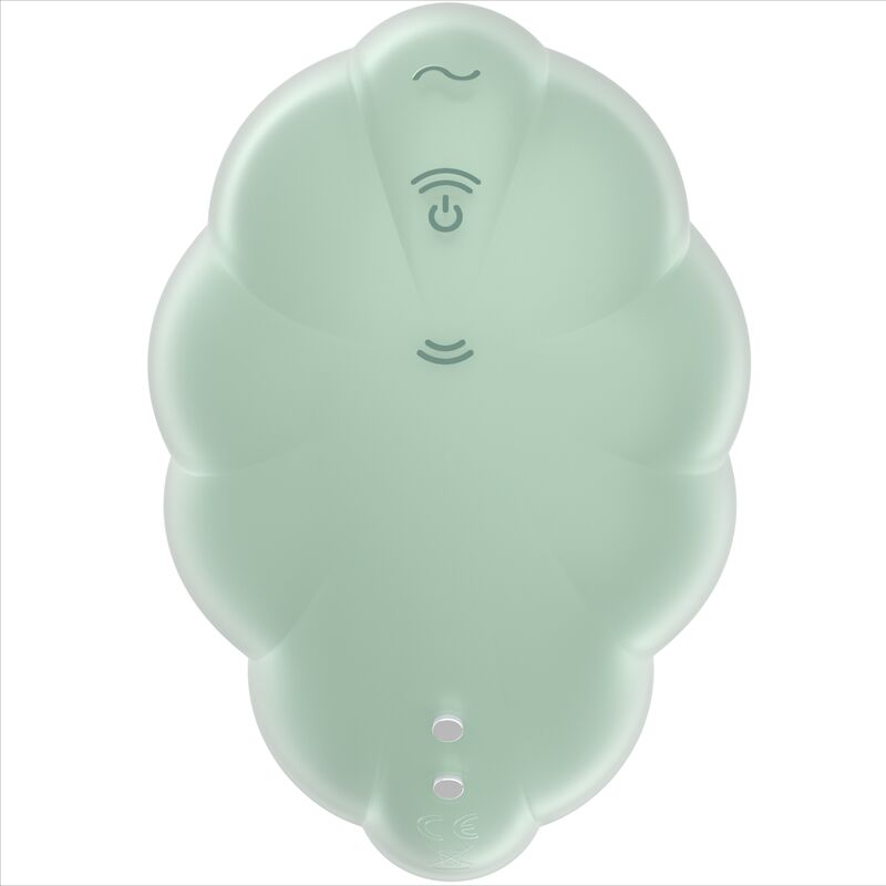 Satisfyer Cloud Dancer – Druckwellenvibrator mit Vibration – Grün