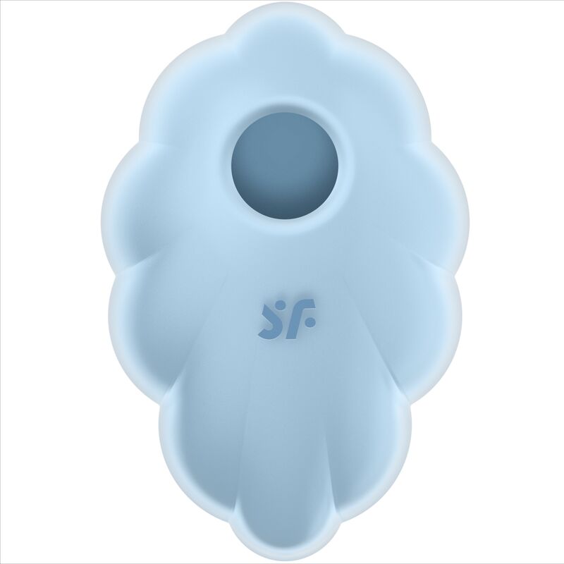 Satisfyer Cloud Dancer – Druckwellenvibrator mit Vibration – Blau