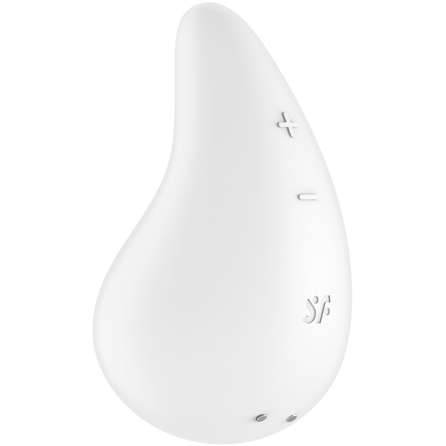 Satisfyer Dew Drop – Klitoris-Vibrator in Tropfenform – Weiß