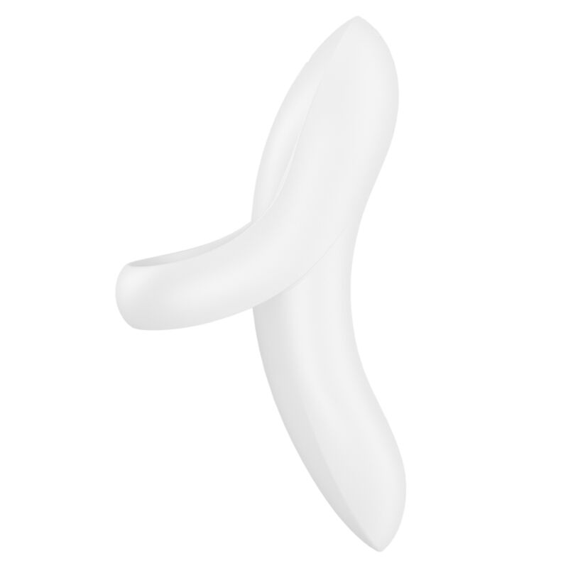 Satisfyer Bold Lover – Minivibrator mit Fingerschlaufe – Weiß