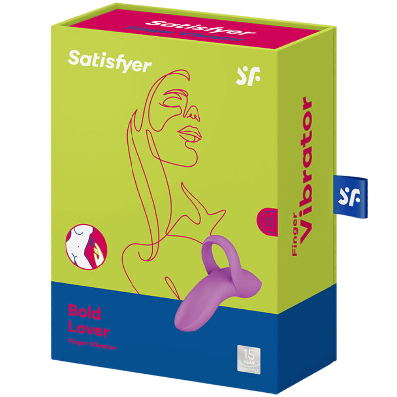 Satisfyer Bold Lover – Minivibrator mit Fingerschlaufe – Rosa