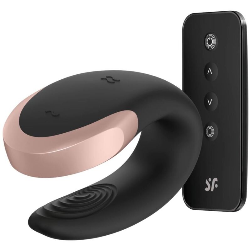 Satisfyer Double Love — Vibromasseur de couple connecté