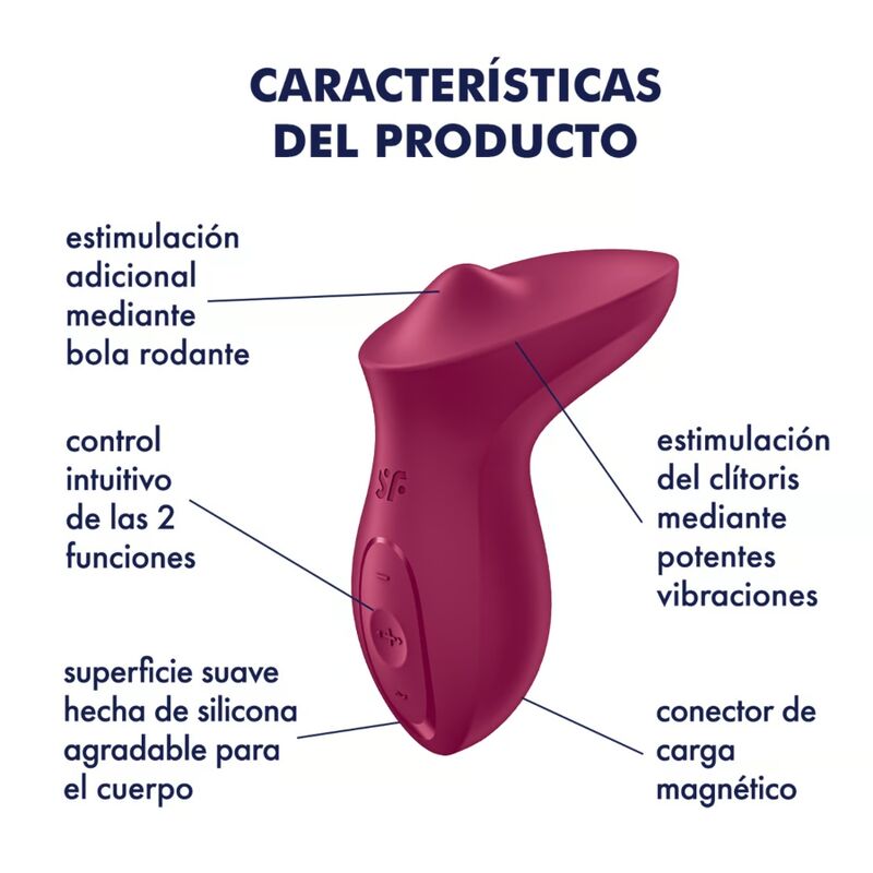 Satisfyer Exciterrr — Stimulateur à bille mobile