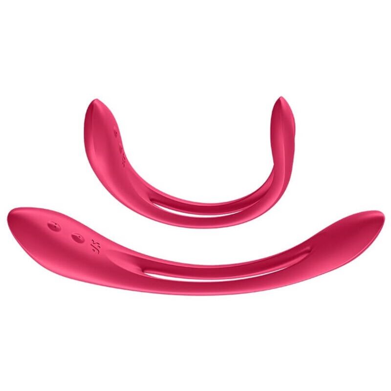 Satisfyer Elastic Joy – Vibrador flexible con centro abierto