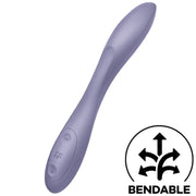 Satisfyer G-Spot Flex 2 – Vibrador punto G flexible de cuerpo plano