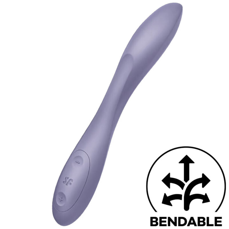 Satisfyer G-Spot Flex 2 – Vibrador punto G flexible de cuerpo plano