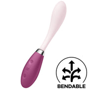 Satisfyer G-Spot Flex 3 – G-Punkt-Vibrator mit rundem Schaft – Rot