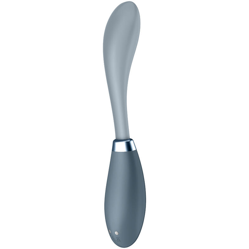 Satisfyer G-Spot Flex 3 – G-Punkt-Vibrator mit rundem Schaft – Grau