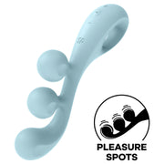 Satisfyer Tri Ball 2 – Biegsamer Auflegevibrator mit drei Motoren