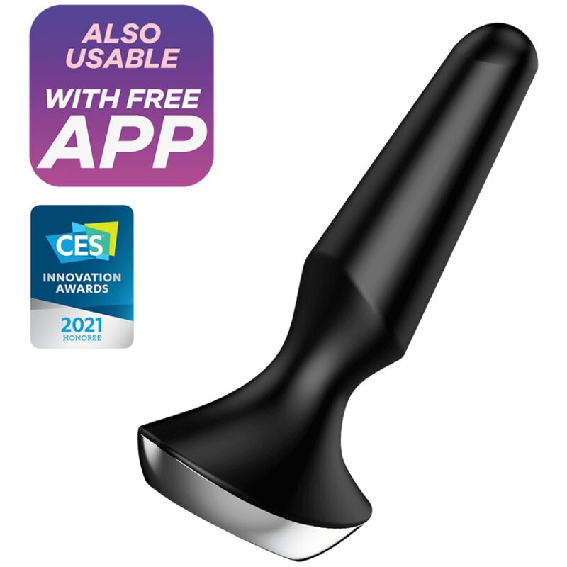 Satisfyer Plug-ilicious 2 — Plug anal connecté