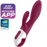 Satisfyer Heated Affair – Vibratore rabbit riscaldante con app