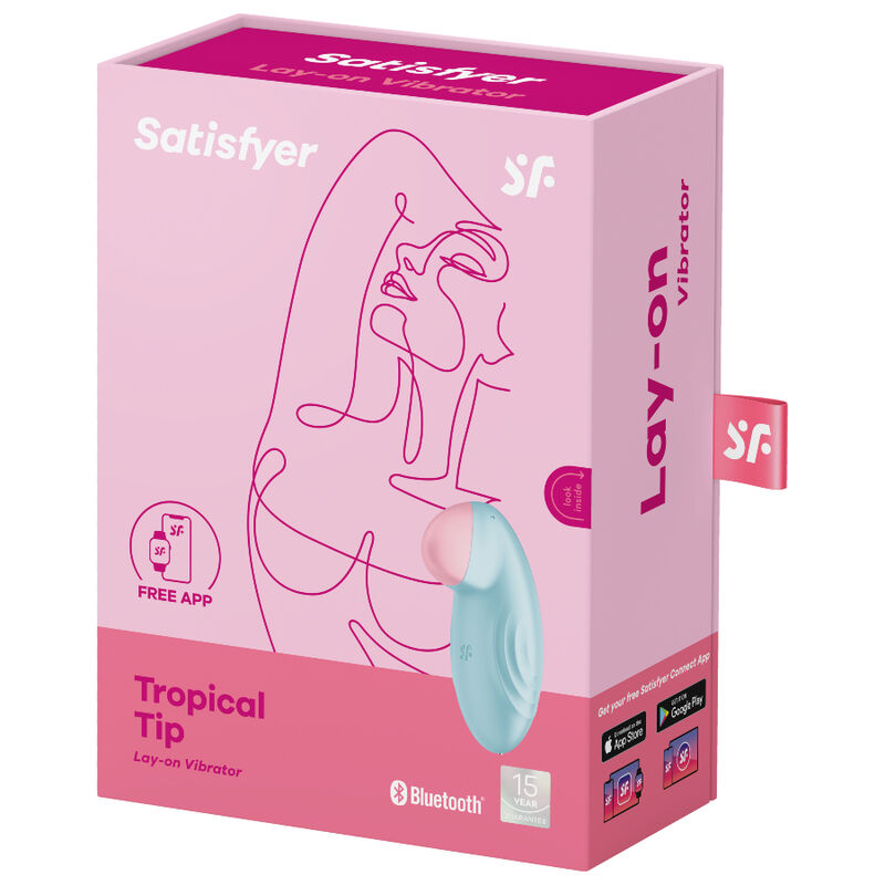 Satisfyer Tropical Tip – Klitoris-Vibrator mit dreieckiger Spitze