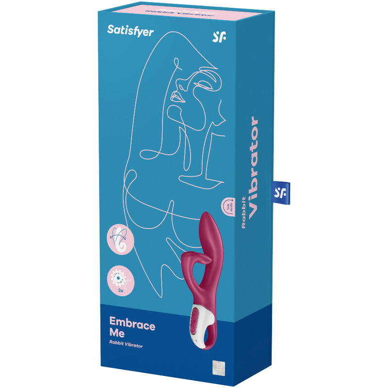 Satisfyer Embrace Me — Vibromasseur rabbit