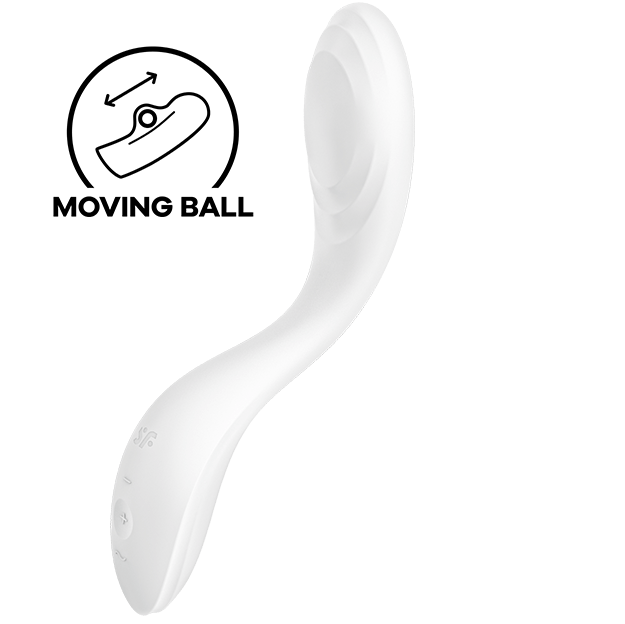 Satisfyer Rrrolling Pleasure – Vibrator mit rollender Kugel und 2 Motoren