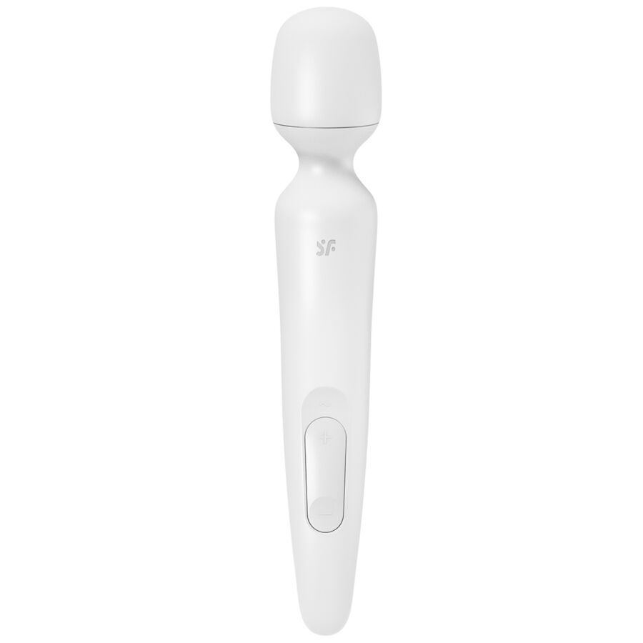 Satisfyer Wand-erland – Großer Massagestab mit weichem Kopf, 29,9 cm – Weiß