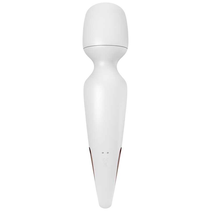 Satisfyer Wand-erland – Großer Massagestab mit weichem Kopf, 29,9 cm – Weiß