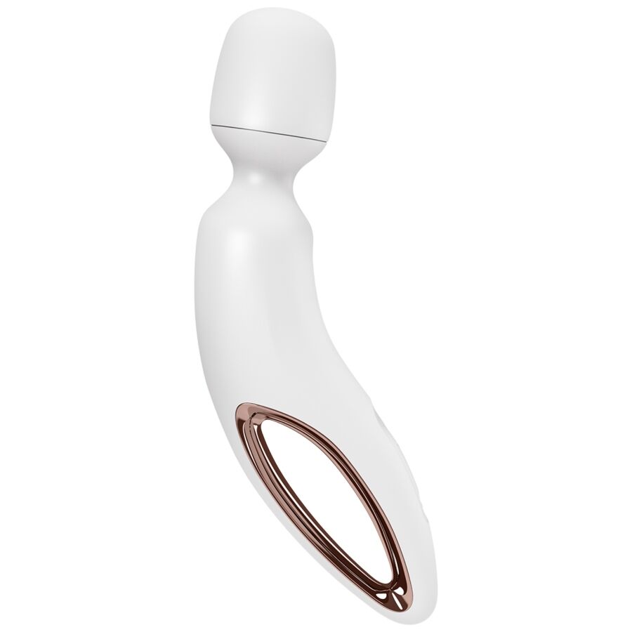 Satisfyer Wand-erland – Großer Massagestab mit weichem Kopf, 29,9 cm – Weiß