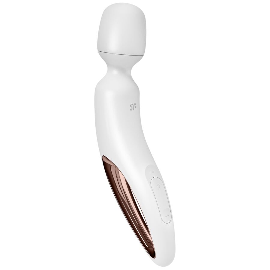 Satisfyer Wand-erland – Großer Massagestab mit weichem Kopf, 29,9 cm – Weiß