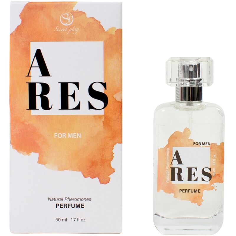Perfume con feromonas naturales Secretplay Ares en spray para hombre, 50 ml