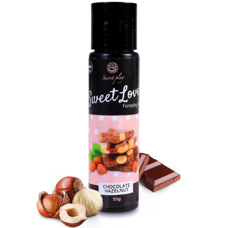 Secretplay — Gel sweet love chocolat a la noisette 60 ml