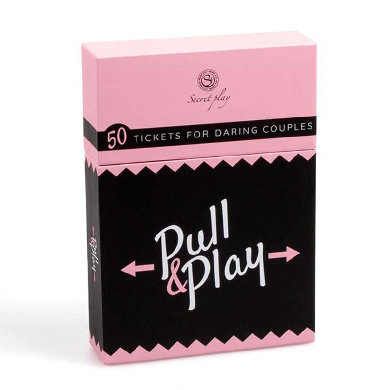 Secret Play Pull & Play – Kartenspiel mit zweiteiligen Karten
