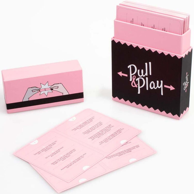 Secret Play Pull & Play – Kartenspiel mit zweiteiligen Karten