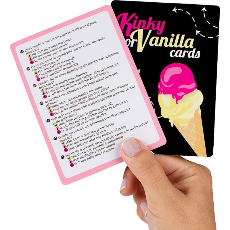 Secretplay Kinky or Vanilla – Gioco erotico di coppia, anche in italiano