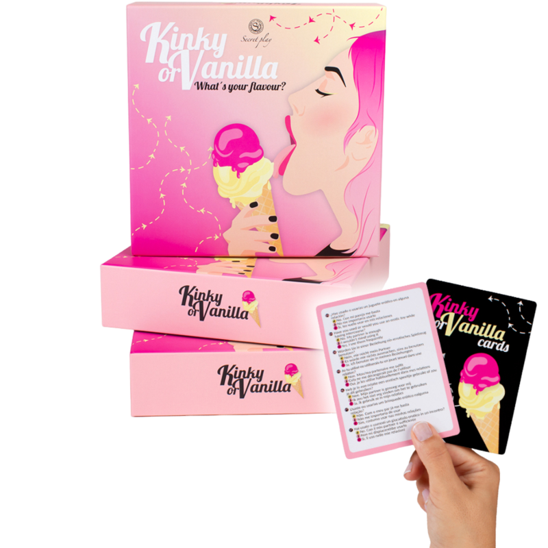 Secretplay Kinky or Vanilla – Gioco erotico di coppia, anche in italiano