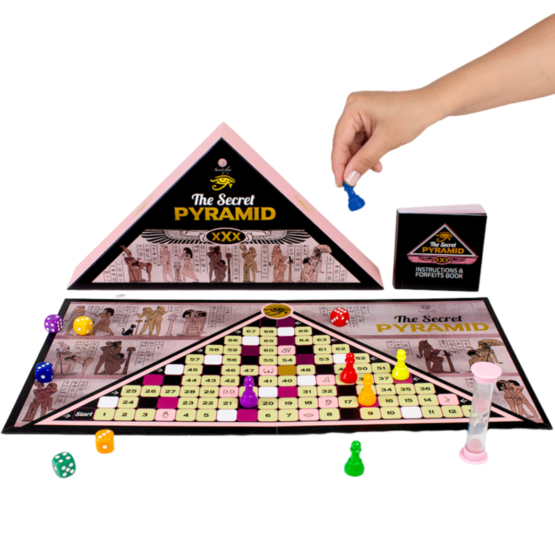 Secret Play – Erotikspiel mit Pyramiden-Spielbrett