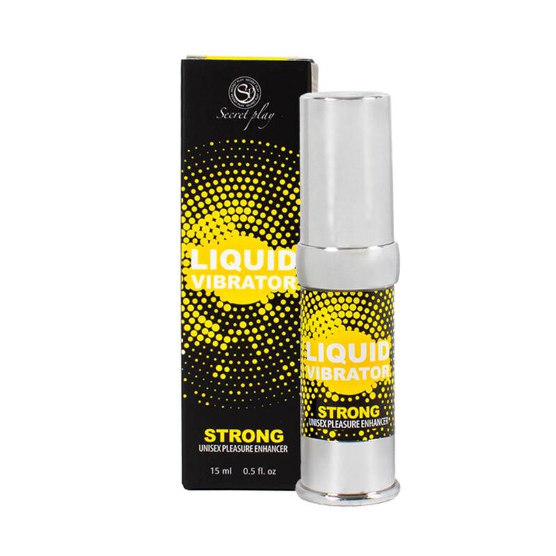 Gel estimulante vibrante unisex Secretplay fuerte, 15 ml