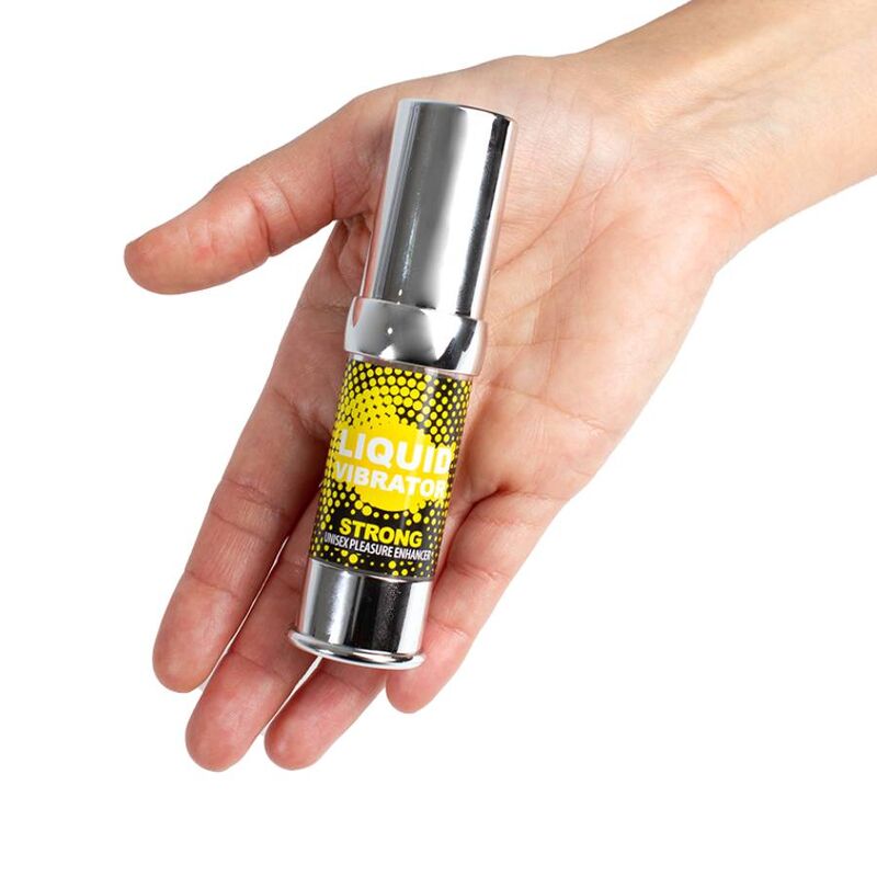 Gel estimulante vibrante unisex Secretplay fuerte, 15 ml