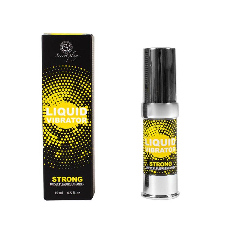 Gel estimulante vibrante unisex Secretplay fuerte, 15 ml