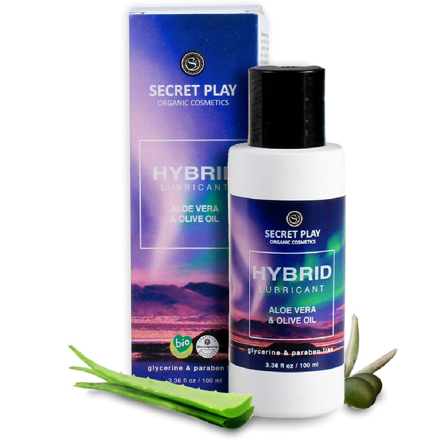 Secretplay Hybrid, lubricante bio de larga duración de 100 ml
