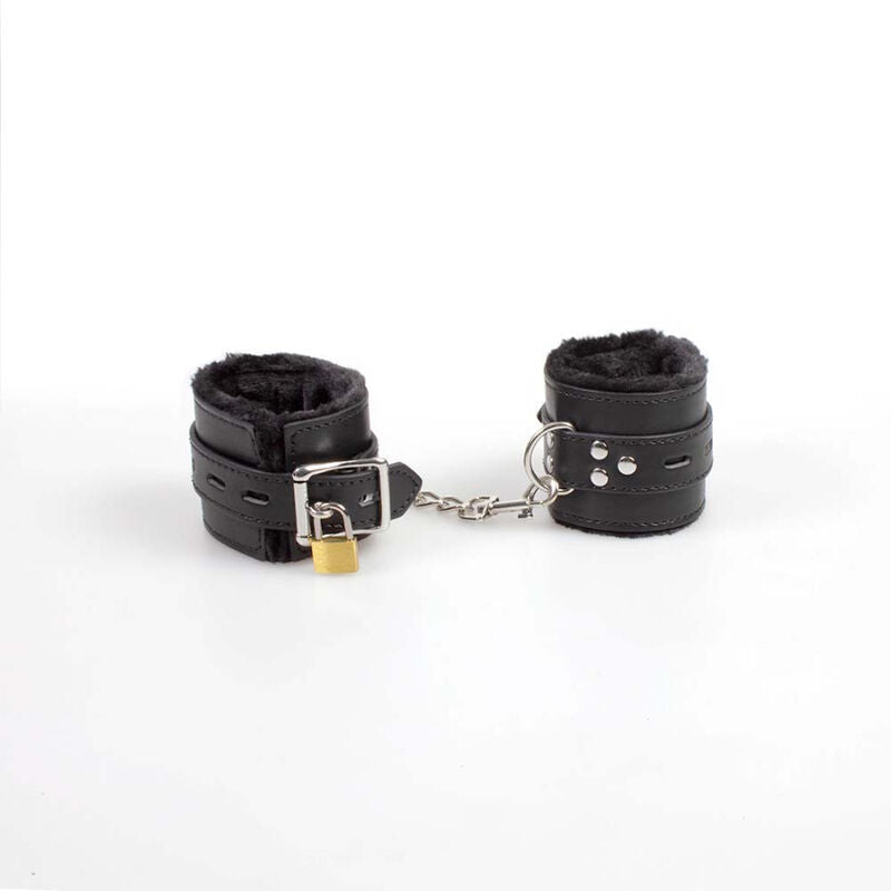 Manette bondage nere Secret Play della collezione BDSM