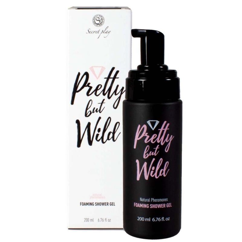 Secretplay Pretty But Wild, gel doccia con erogatore a schiuma, 200 ml