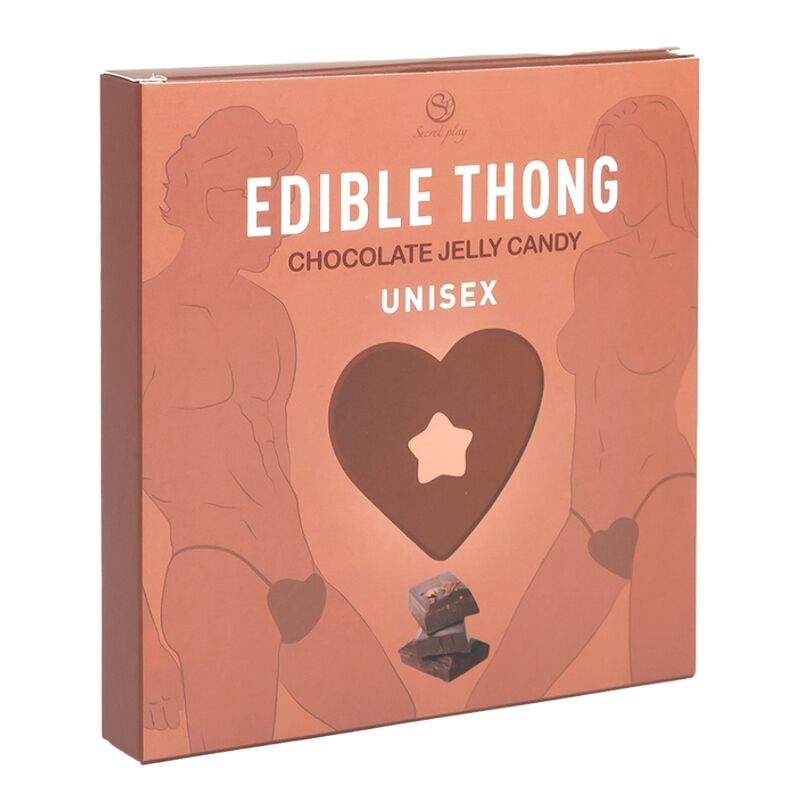 Secret Play – Tanga comestible sabor chocolate