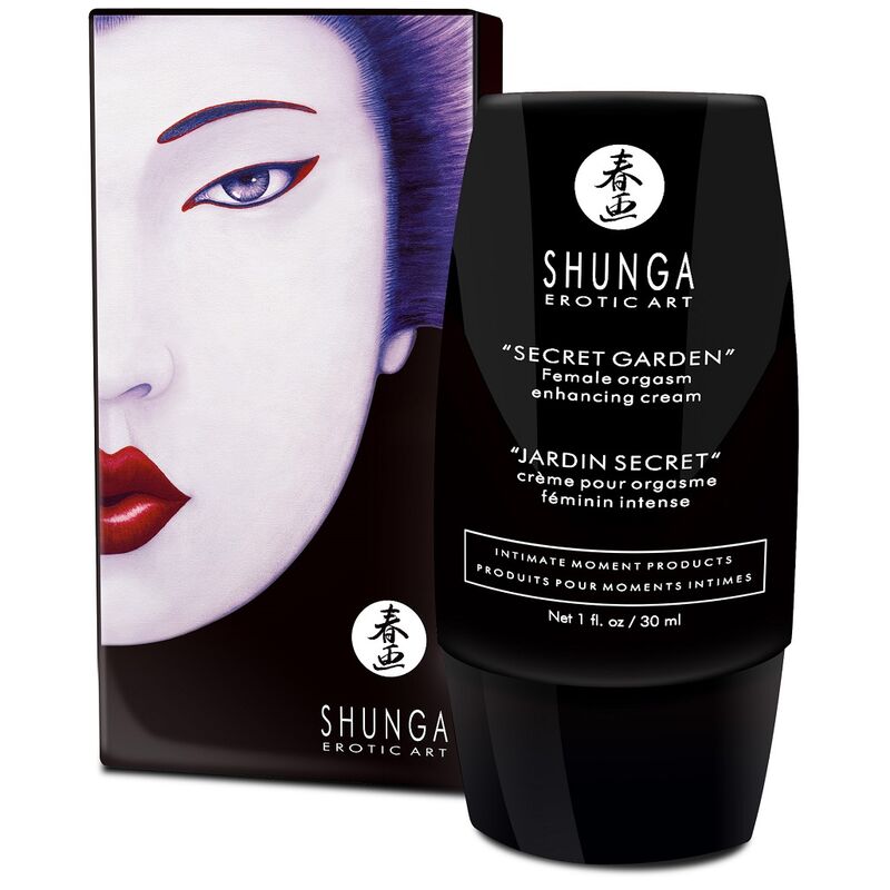 Shunga — Crème d''orgasme féminin intense jardin secret