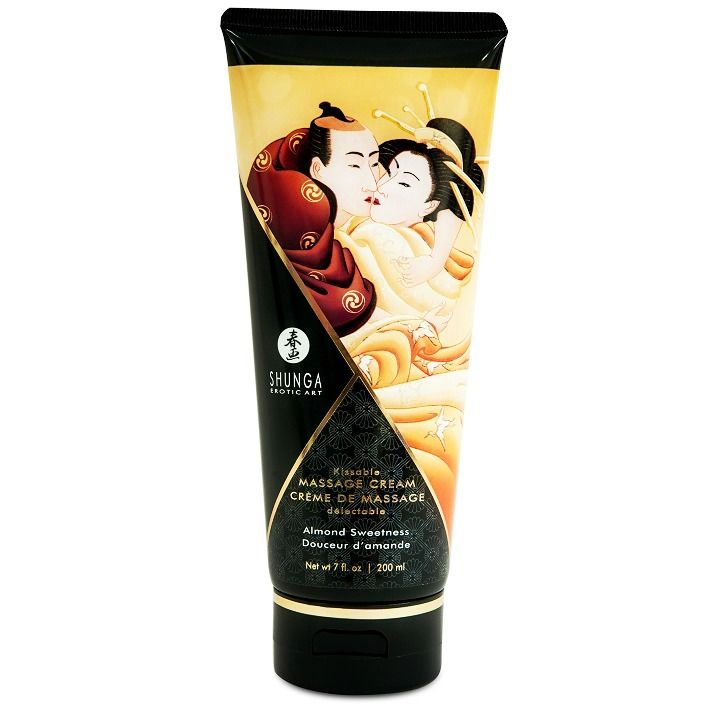 Shunga — Crème de massage aux amandes douces 200 ml