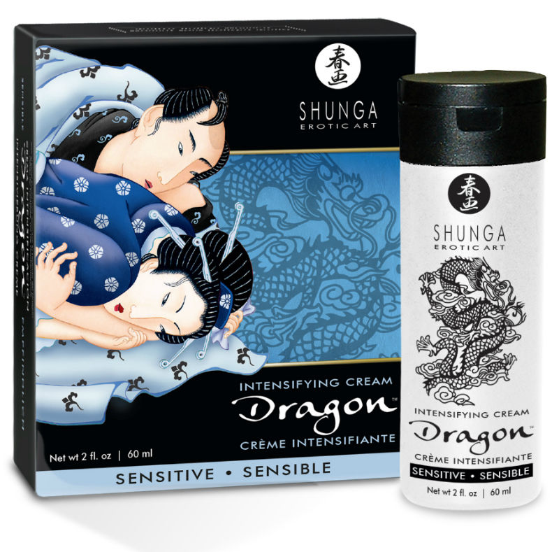 Shunga — Crème dragon sensible pour couples